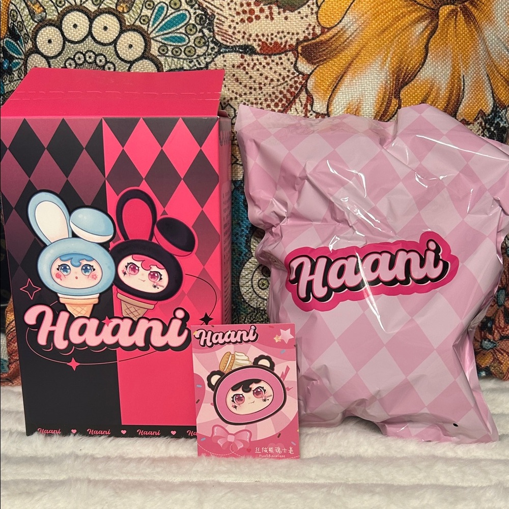 Haani Pink open box sealed package